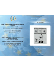 Certificat de inregistrare a marcii OHIM