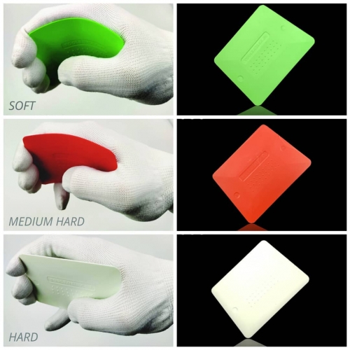 Racletă trapezoidală medium hard